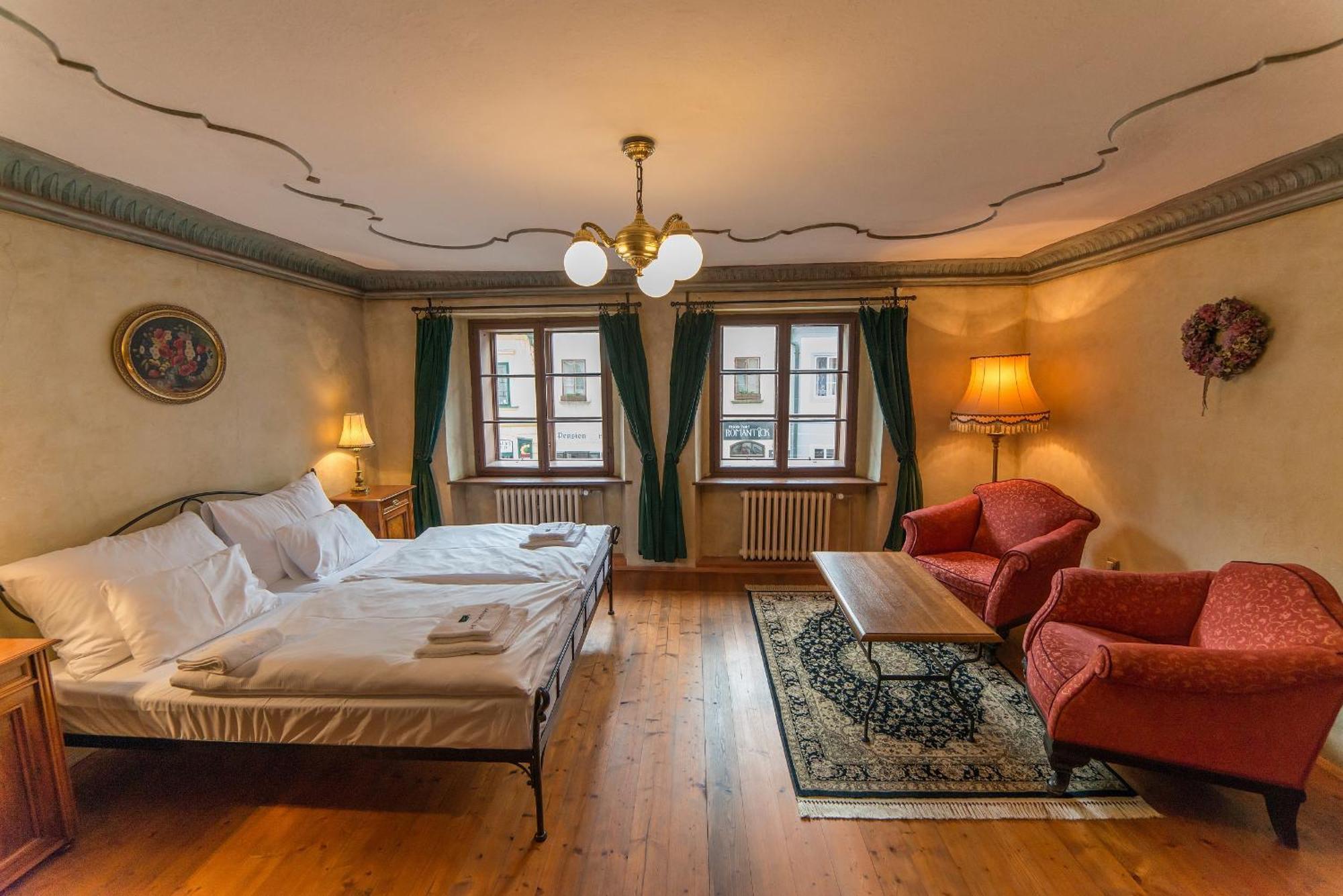 Alt Straninger Hotel Český Krumlov Værelse billede